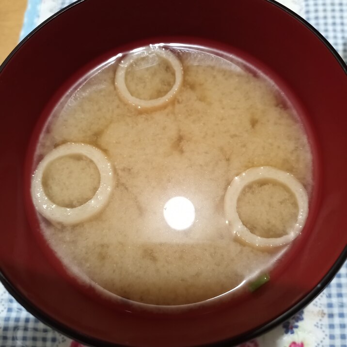 お手軽!簡単!板麩の味噌汁♪